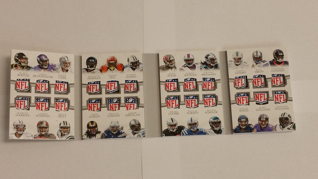 2015 / 2016 National Treasures Treasure Chest 24 Relic Booklet Pulled Live on Breakers.TV/SportCardBreakers 1 of 1